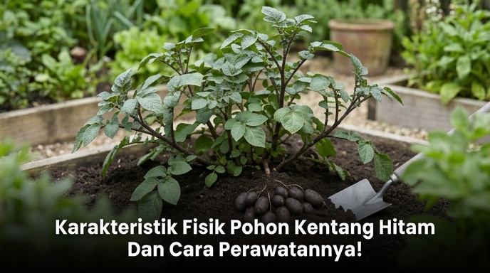 Karakteristik Fisik Pohon Kentang Hitam Dan Cara Perawatannya!