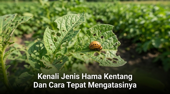 Kenali Jenis Hama Kentang Dan Cara Tepat Mengatasinya