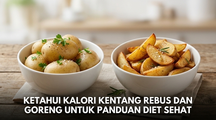 Ketahui Kalori Kentang Rebus Dan Goreng Untuk Panduan Diet Sehat