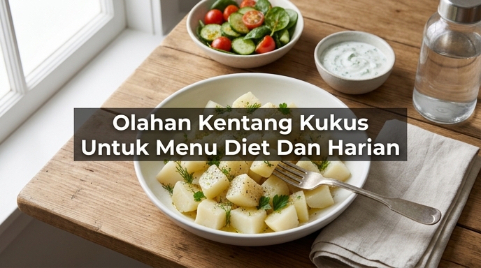 Olahan Kentang Kukus Untuk Menu Diet Dan Harian