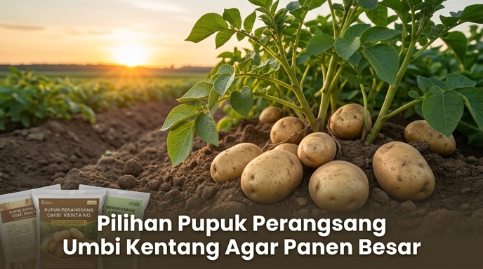 Pilihan Pupuk Perangsang Umbi Kentang Agar Panen Besar