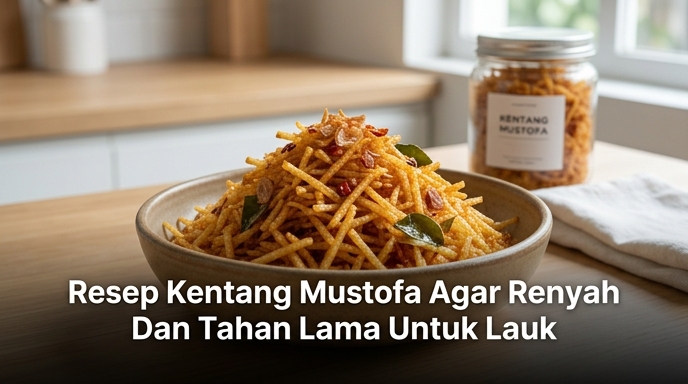 Resep Kentang Mustofa Agar Renyah Dan Tahan Lama Untuk Lauk